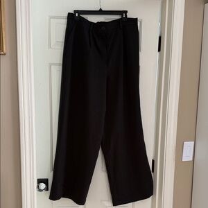 Blackmilk Wide-Leg Black Dress Pants